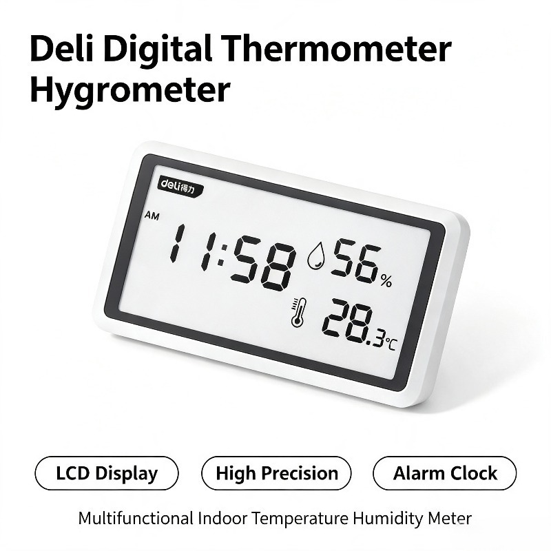 Digital Hygrometer Probe - ميزان حرارة رقمي من ديلي مع