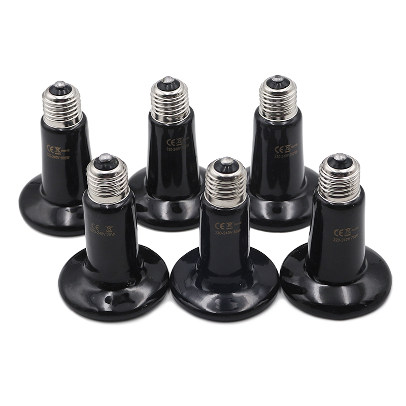 Ceramic Heat Emitter - 5 قطع مصباح تدفئة للحيوانات الأليفة