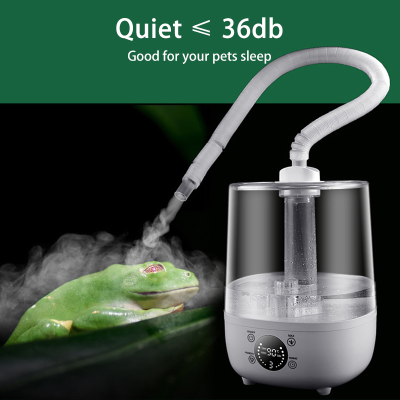 4L الزواحف مرابي المرطب مبيد م - مراجعة Terrarium Fogger Ultrasonic وسعره