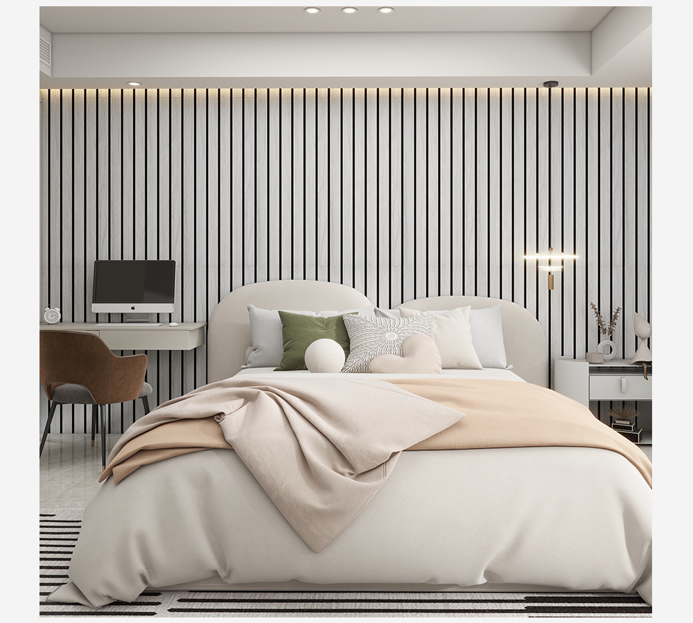 ألواح جدارية ذاتية اللصق بنقش  - مراجعة Pvc Panel Background وسعره