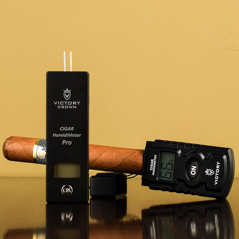 السيجار مقياس الرطوبة الرطوبة  - مراجعة Digital Hygrometer Probe وسعره