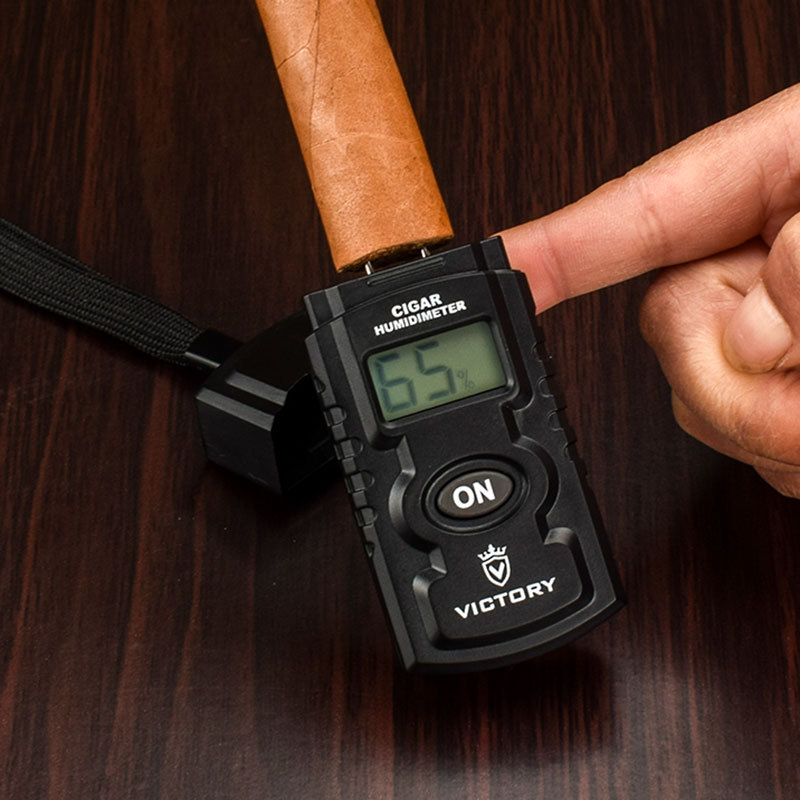 السيجار مقياس الرطوبة الرطوبة  - مراجعة Digital Hygrometer Probe وسعره