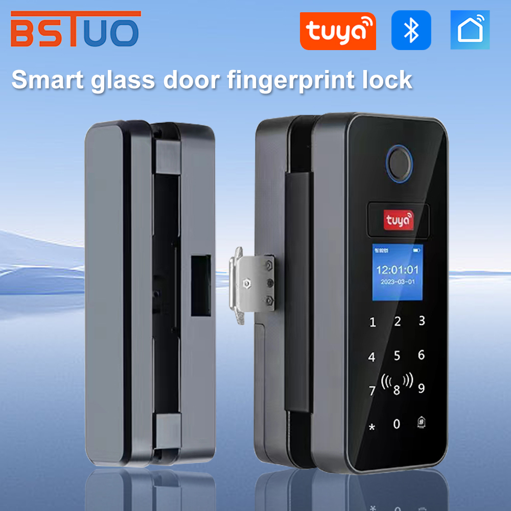 قفل باب زجاجي ذكي بخطاف مزدوج، - مراجعة Glass Door Hinge وسعره