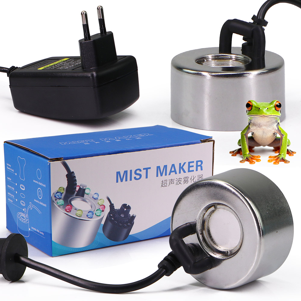 جهاز تبخير بالموجات فوق الصوتي - مراجعة Terrarium Fogger Ultrasonic وسعره