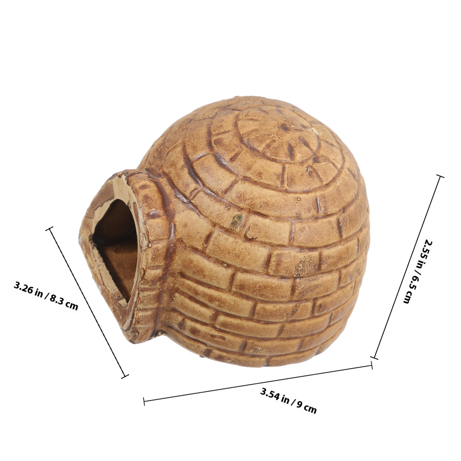إسطبلات سيراميك فاخرة لأحواض ا - مراجعة Hide Cave Ceramic وسعره