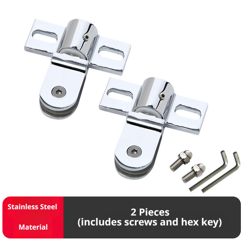 مشبك باب زجاجي للحمام من سبائك - مراجعة Glass Door Hinge وسعره