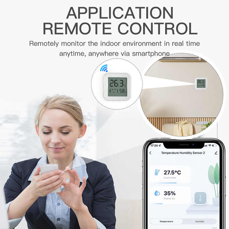 بلوتوث استشعار درجة الحرارة وا - مراجعة Digital Hygrometer Probe وسعره