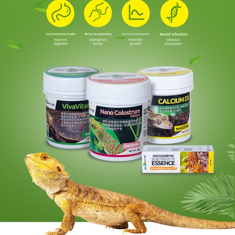 Reptizoo مسحوق الكالسيوم الزوا - مراجعة Vitamin D3 Reptile وسعره