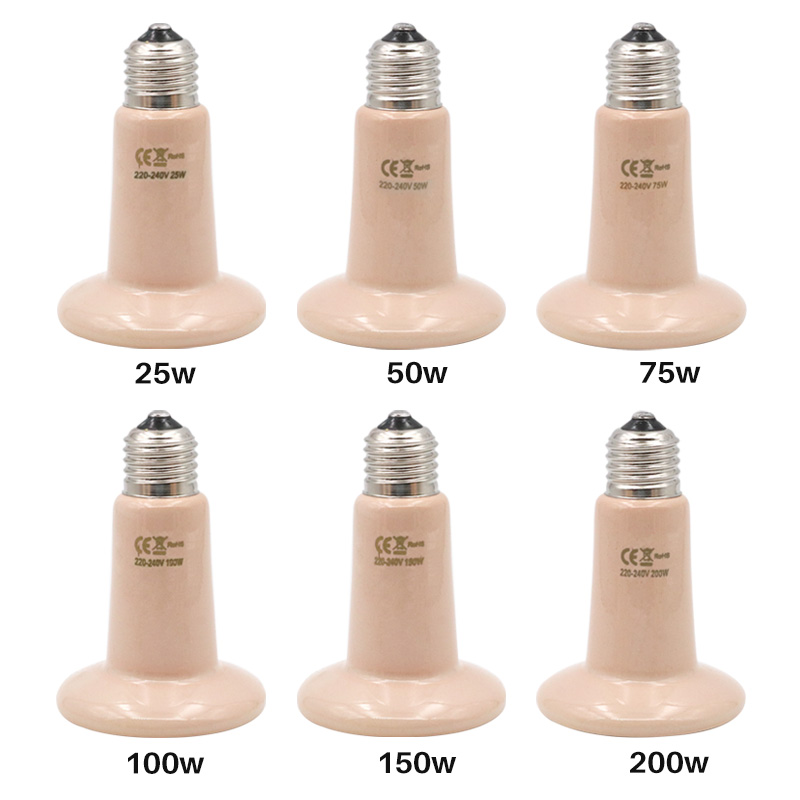 5 قطع مصباح تدفئة للحيوانات ال - مراجعة Ceramic Heat Emitter وسعره