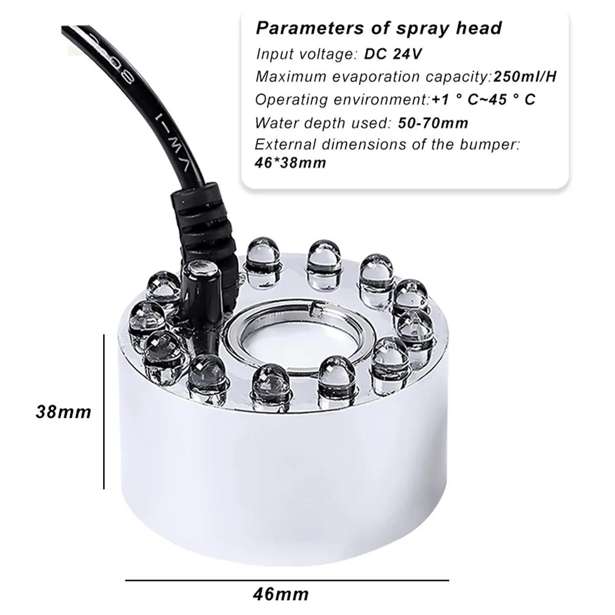 صانع ضباب Led صغير مبيد بركة م - مراجعة Terrarium Fogger Ultrasonic وسعره