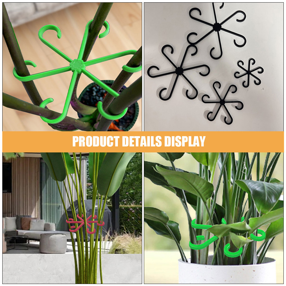 12 قطعة من مشابك دعم النباتات  - مراجعة Vine Climbing Plastic وسعره