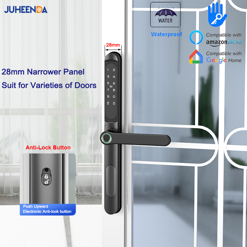 قفل باب زجاجي منزلق إلكتروني ، - مراجعة Glass Door Hinge وسعره